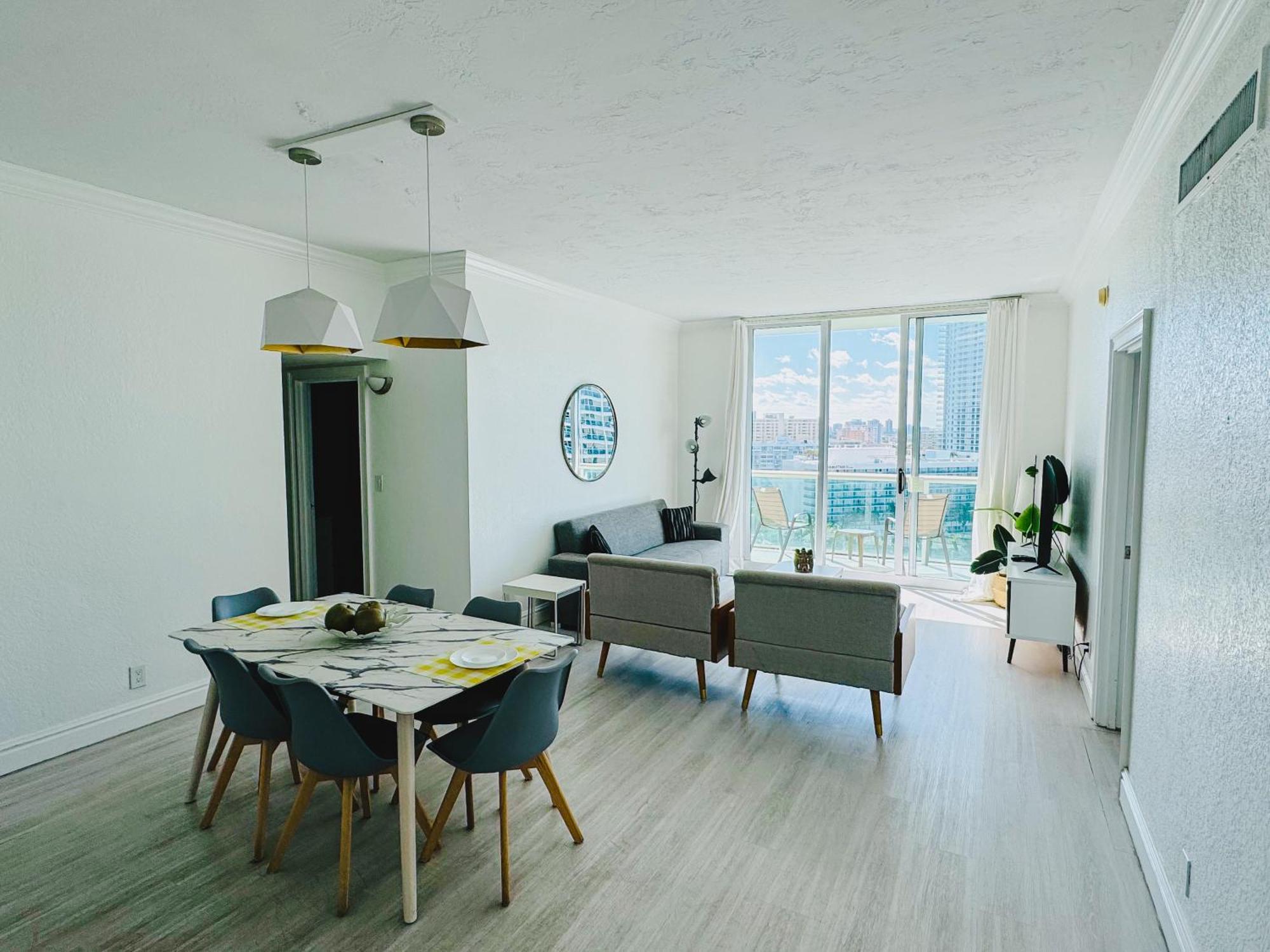 Miami Hollywood Great Two Bedroom Apartment With Channel View 006-22Bvic מראה חיצוני תמונה