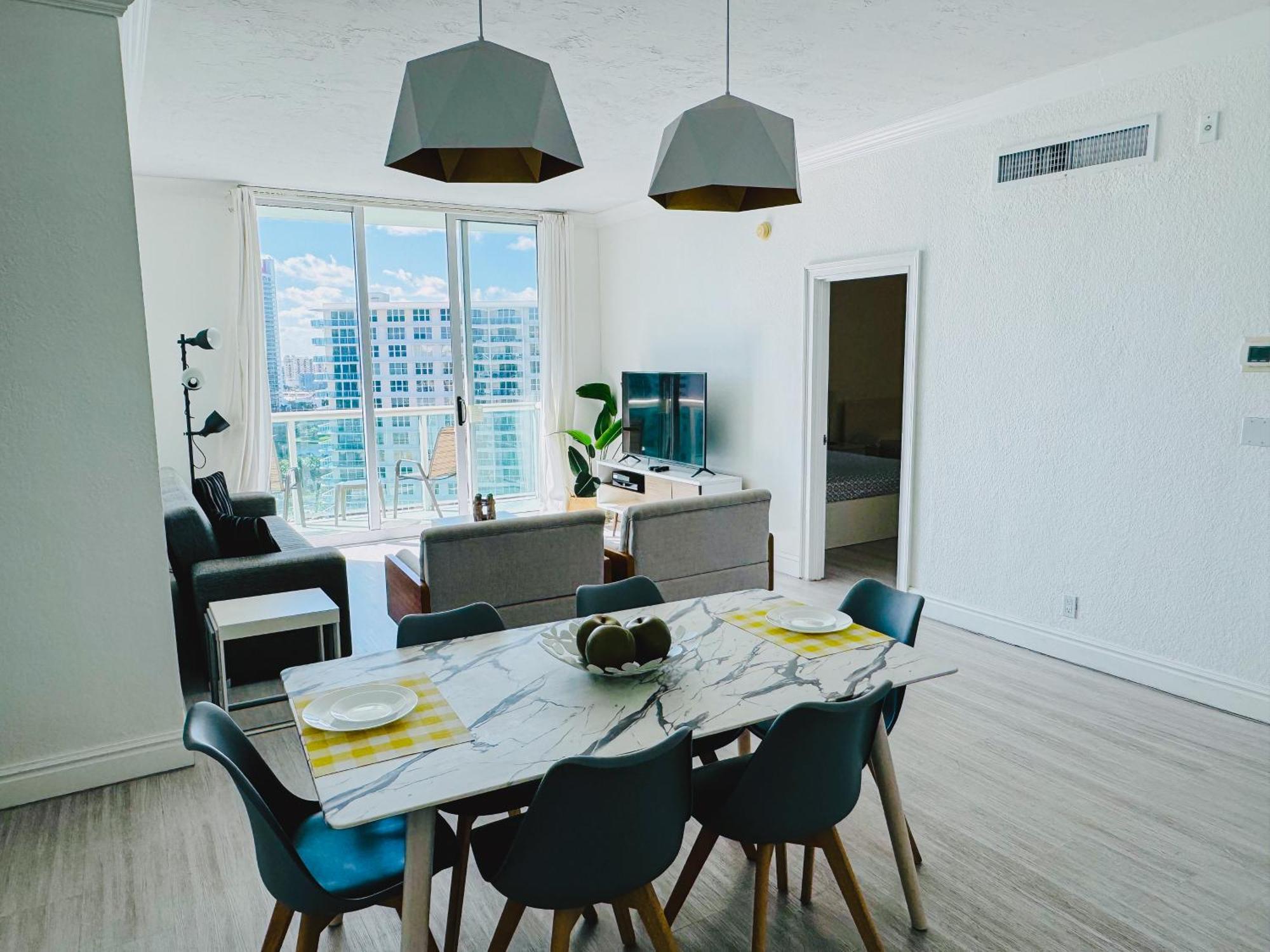 Miami Hollywood Great Two Bedroom Apartment With Channel View 006-22Bvic מראה חיצוני תמונה
